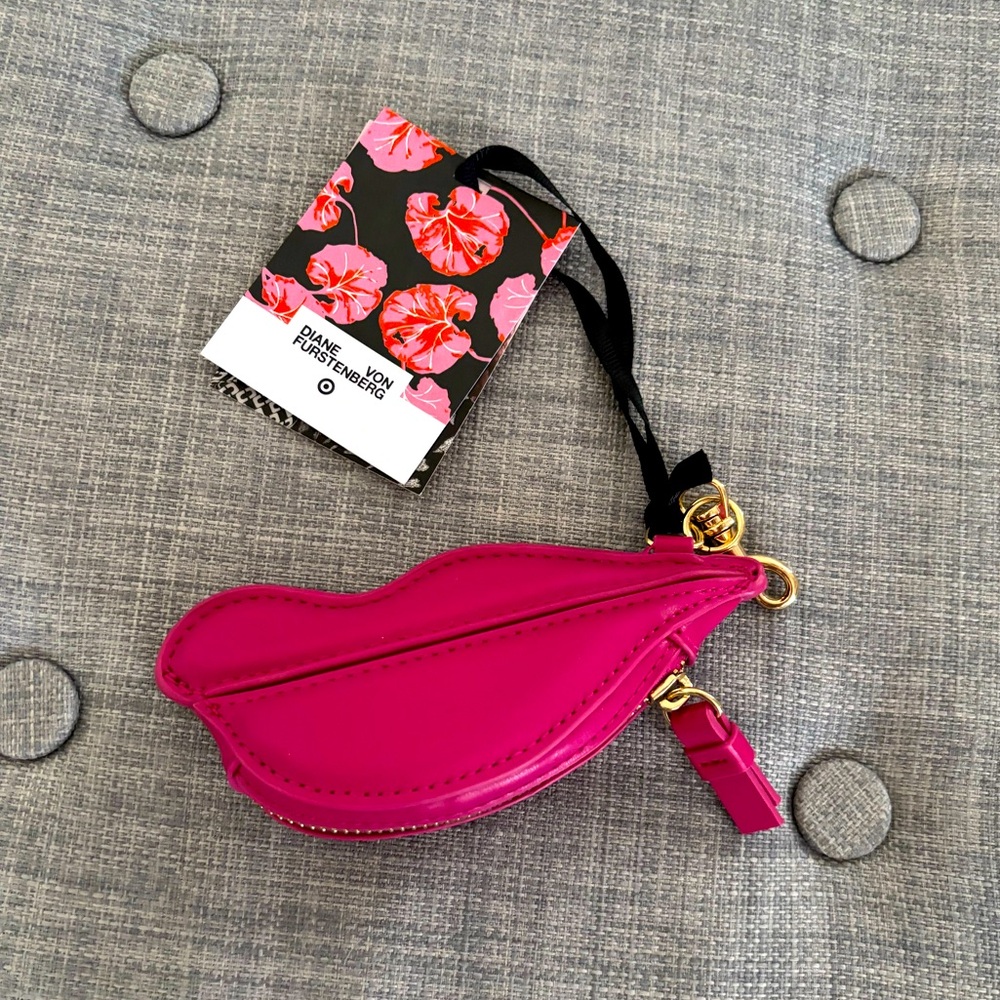 DVF x Target Lip Coin Pouch